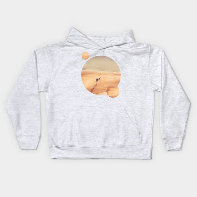 Dune, Arrakis Kids Hoodie by Dream Artworks